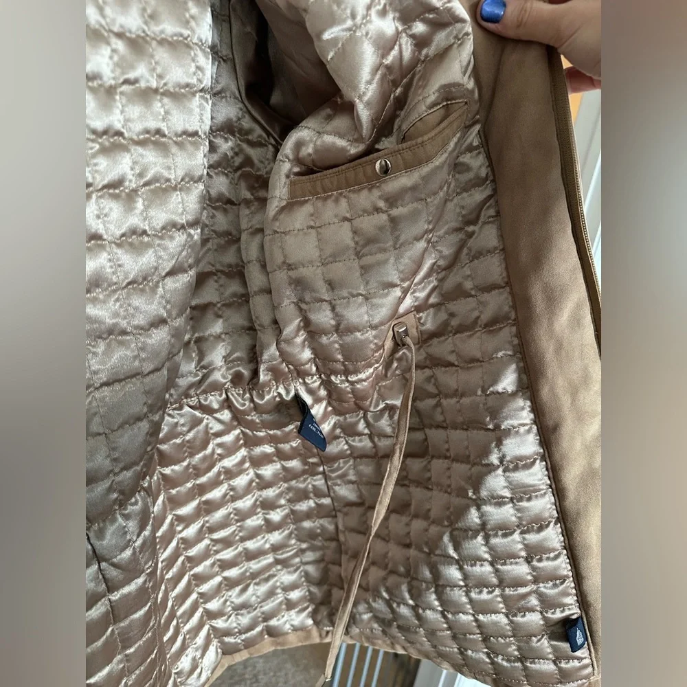 London Fog Tan/Camel Coat – Size Small - Picture 5 of 7